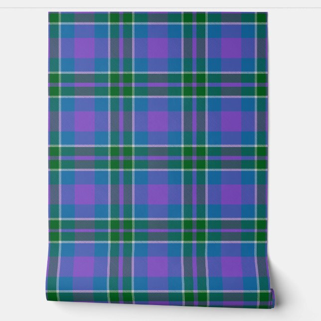Papel Pintado Cathro Tartan Plaid Scottish Clan (Desenrollar)