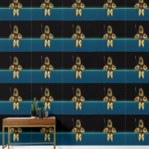 Papel Pintado Cazador inuit fractal