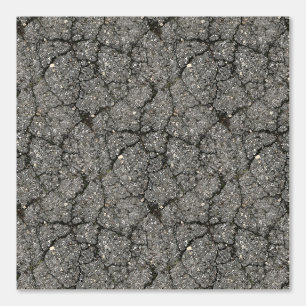 Papel Pintado Cemento de esparcimiento de la calle Asfalto Negra