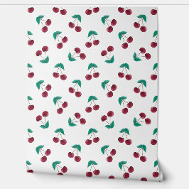 Papel Pintado Cerezas