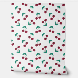 Papel Pintado Cerezas