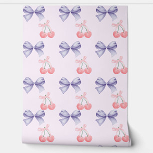 Papel Pintado Cerezas y cerezas dulces