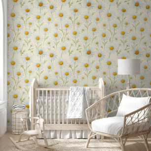 Papel Pintado Chamomile Daisies