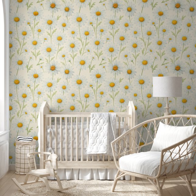 Papel Pintado Chamomile Daisies (Niños)