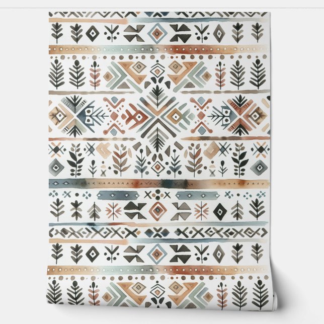 Papel Pintado Charla Tribal (Desenrollar)