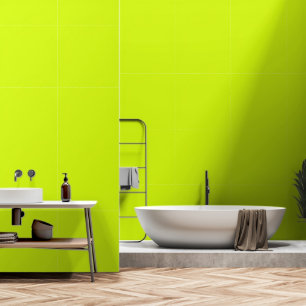 Papel Pintado Chartreuse Color sólido amarillo