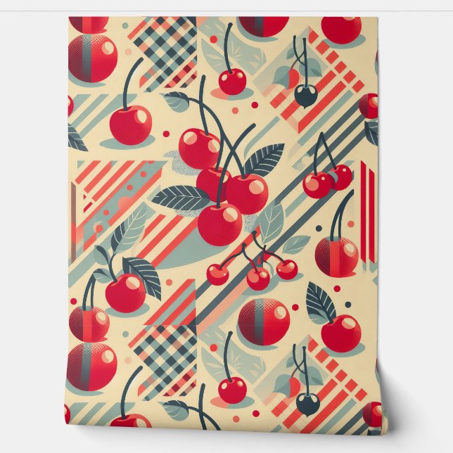 Papel Pintado Cherry Kitchen Cottage (Desenrollar)