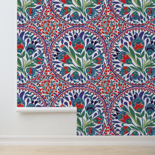 Papel Pintado China otomana con motivos florales