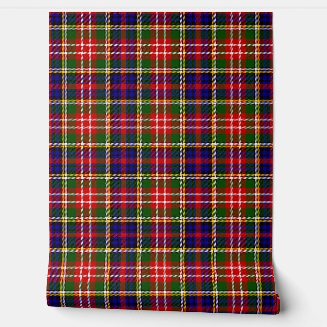 Papel Pintado Christie Tartan Plaid Scottish Clan (Desenrollar)