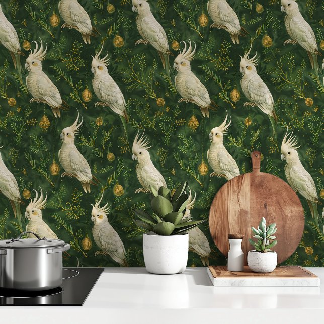Papel Pintado Christmas Forest Wallpapers Cockatoos (Subido por el creador)