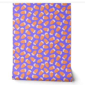 Papel Pintado Chubby Carrots Lavender