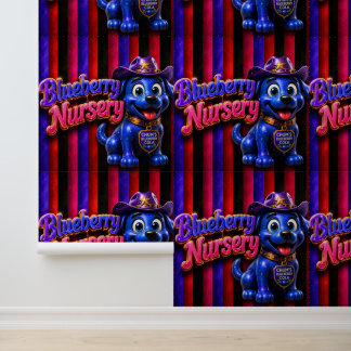 Papel Pintado chums blueberry Nursery/blueberry dog wallpaper