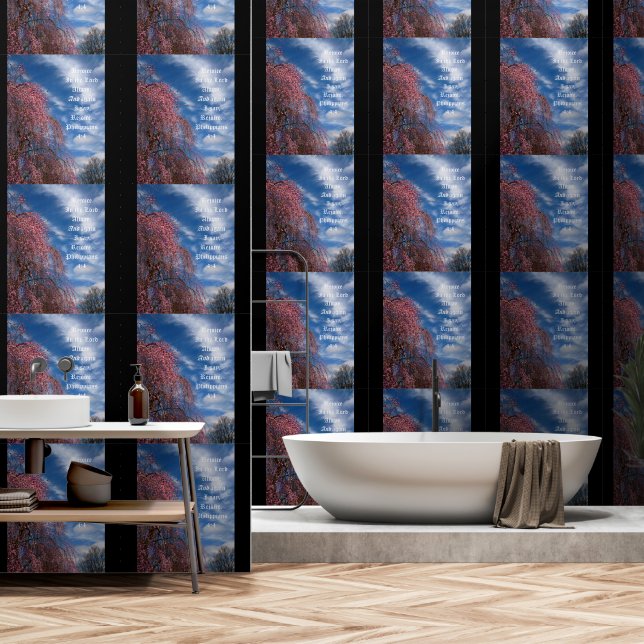 Papel Pintado Cielo de abril con filipinas 4:4 (Baño)