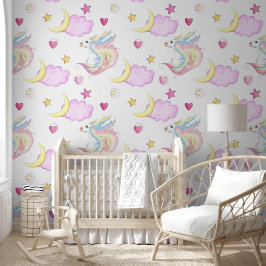Papel Pintado Cielo de Sueño de Unicornio