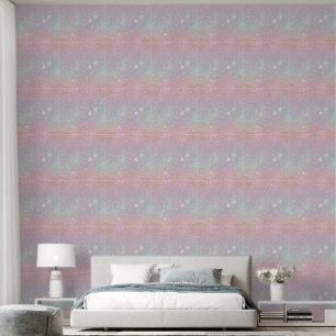 Papel Pintado Cielo Estrellas Rosa Azul Techo