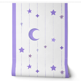 Papel Pintado Cielo nocturno púrpura