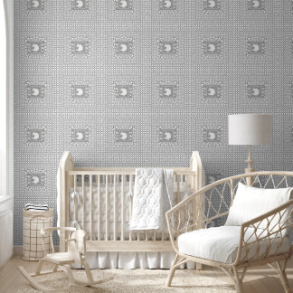 Papel Pintado Círculo Cuadrados Tweety Bird Kids Baby