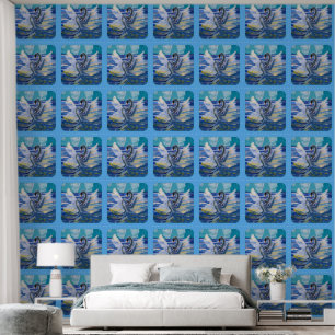 Papel Pintado Cisne en arte Sunrise de niños