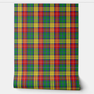 Papel Pintado Clan Buchanan Tartan