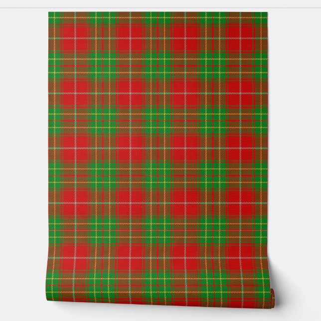 Papel Pintado Clan Burnett Tartan (Desenrollar)