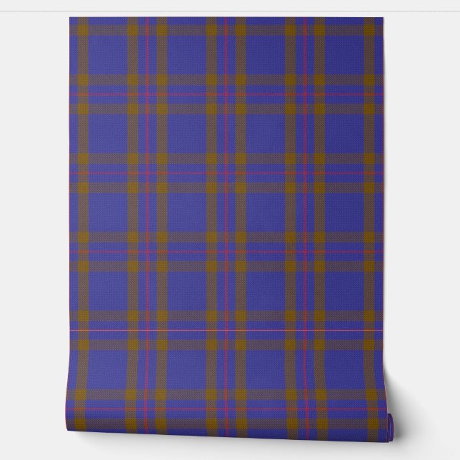Papel Pintado Clan Elliott Tartan (Desenrollar)