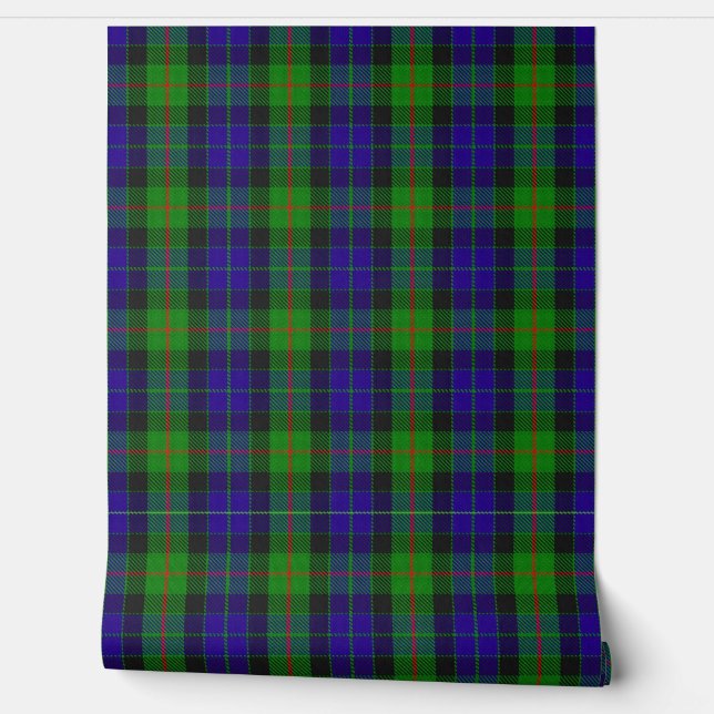 Papel Pintado Clan Gunn Tartan (Desenrollar)
