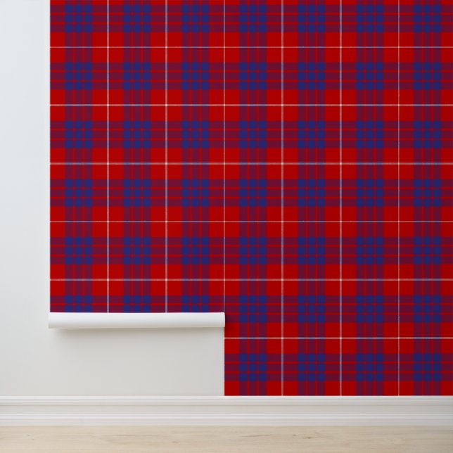Papel Pintado Clan Hamilton Red Tartan (Solicitud)
