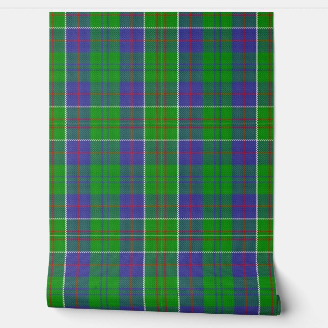 Papel Pintado Clan Hunter Tartan (Desenrollar)