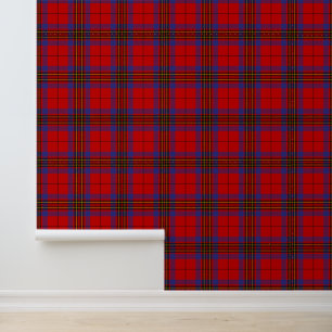 Papel Pintado Clan Leslie Red Tartan