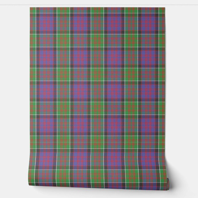 Papel Pintado Clan MacDonald de Clanranald Tartán (Desenrollar)