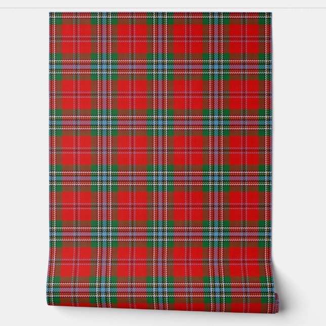 Papel Pintado Clan MacLean Tartan (Desenrollar)