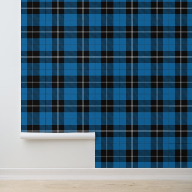 Papel Pintado Clan Ramsay Blue Hunting Tartán (Solicitud)