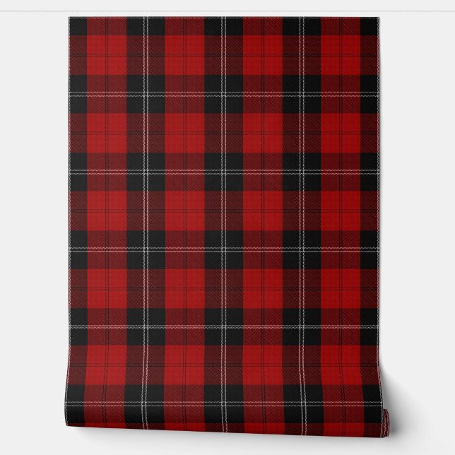 Papel Pintado Clan Ramsay Tartan (Desenrollar)