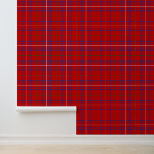 Papel Pintado Clan Rosa Tartan