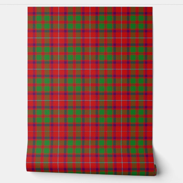 Papel Pintado Clan Shaw Tartan (Desenrollar)