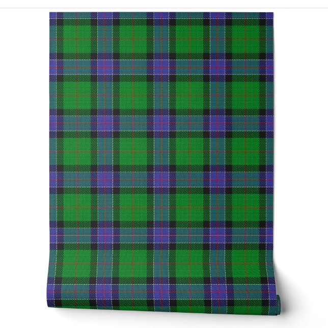 Papel Pintado Clan Sinclair Hunting Tartan (Desenrollar)