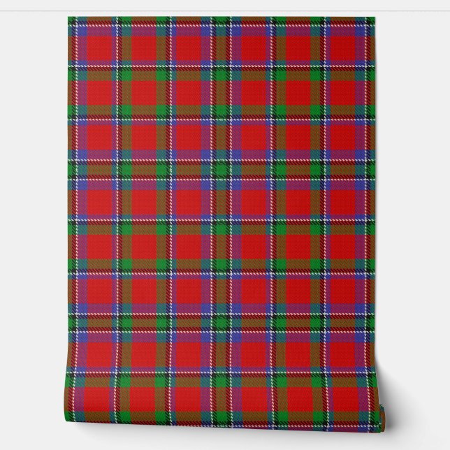 Papel Pintado Clan Sinclair Tartan (Desenrollar)
