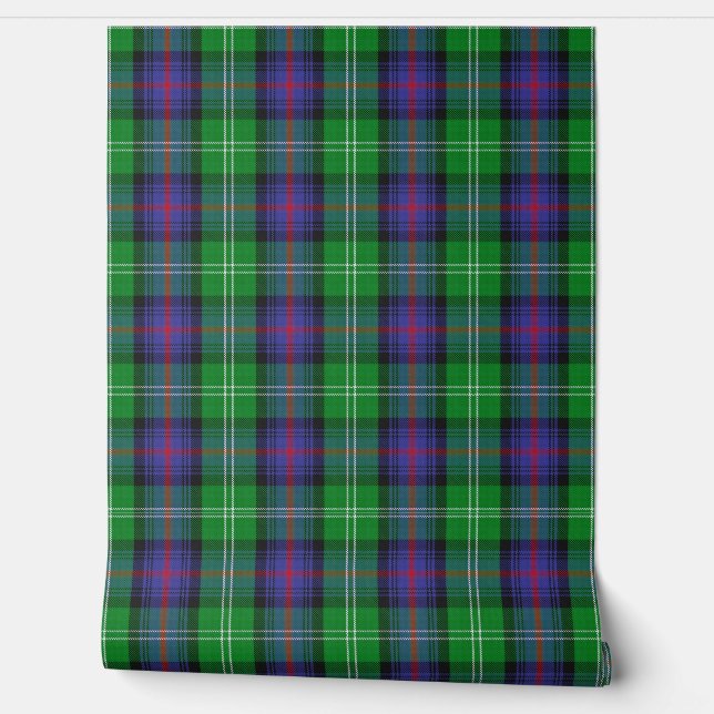 Papel Pintado Clan Sutherland Tartan (Desenrollar)