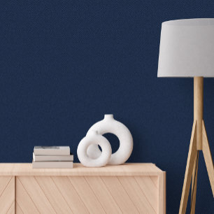 Papel Pintado Clásico simple efecto tuiteado de arenque azul mar