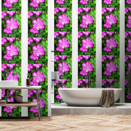 Papel Pintado Clematis con romanos 5:3-5