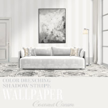 Coconut Cream Seis Pulgadas Franja Sombra Blanca