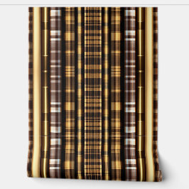 Papel Pintado Colección de arte Lamperia de moda Gold Wood