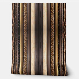 Papel Pintado Colección de arte Lamperia de Wood Gold Popular