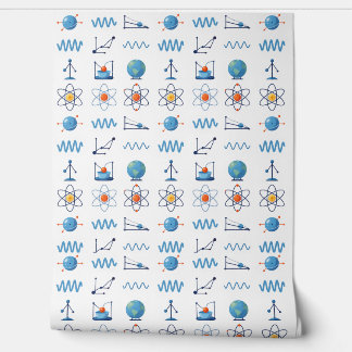 Papel Pintado Colección de Iconos de Ciencia