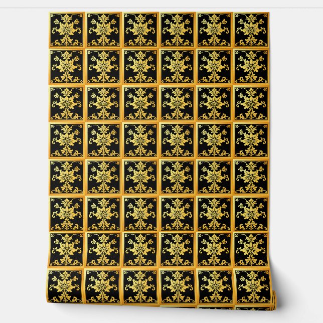 Papel Pintado Colección floral elegante de lujo (Desenrollar)