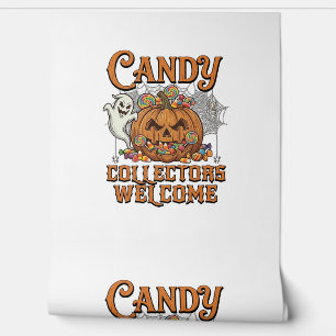 Papel Pintado Coleccionistas de Dulces Bienvenidos Calabaza Fant