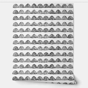 Papel Pintado Colinas artesanales: Audaz Doodle