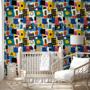 Papel Pintado Collage abstracto