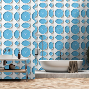 Papel Pintado Collage de bloques Sky Blue