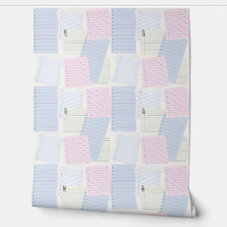 Papel Pintado Collage de documentos escolares